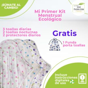Mi Primer Kit Menstrual Ecológico – Ideal para adolescentes y principiantes